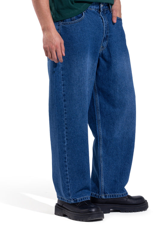 CROPPED BAGGY DENIM