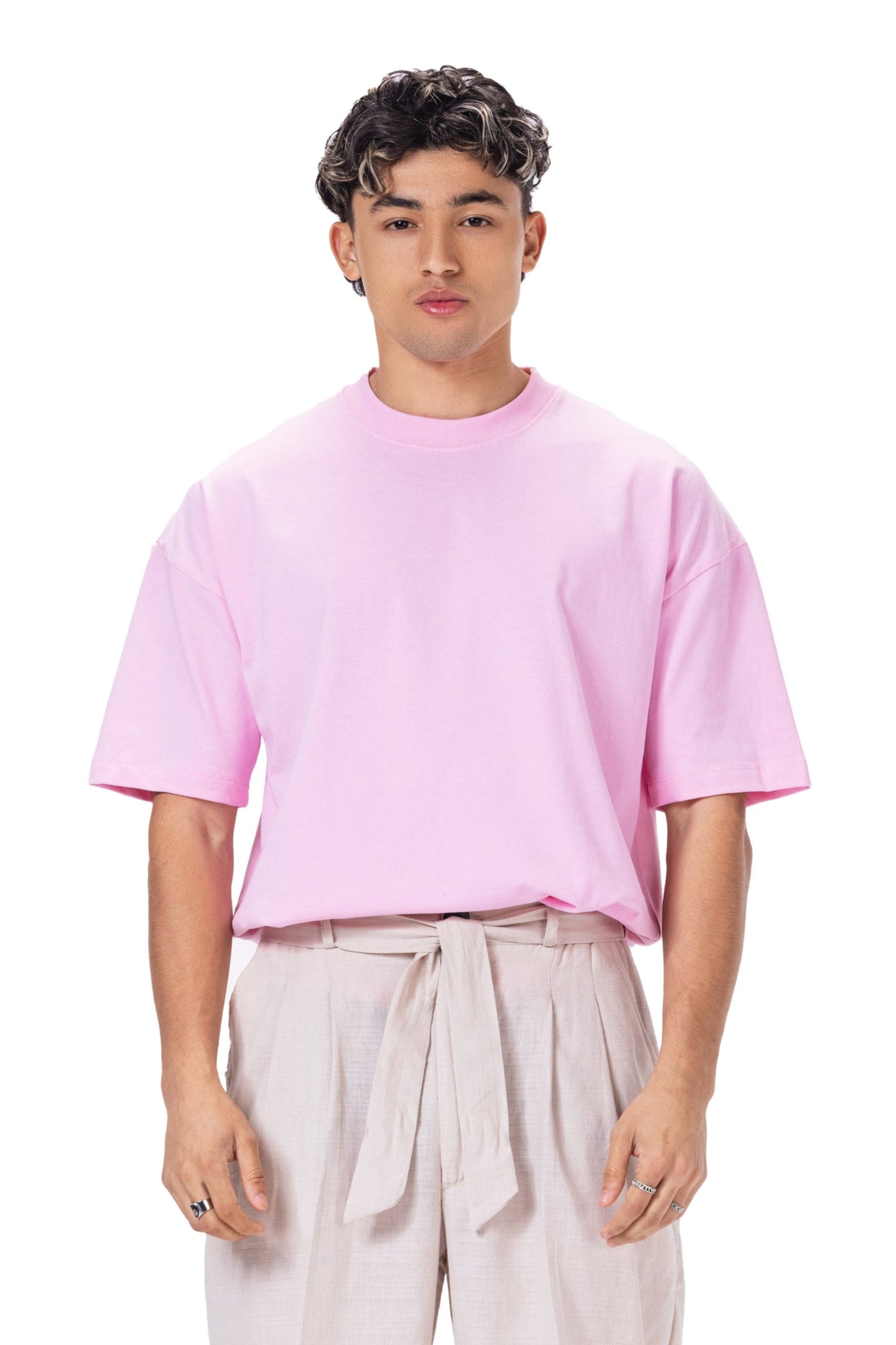 PLAIN BOXY T-SHIRT
