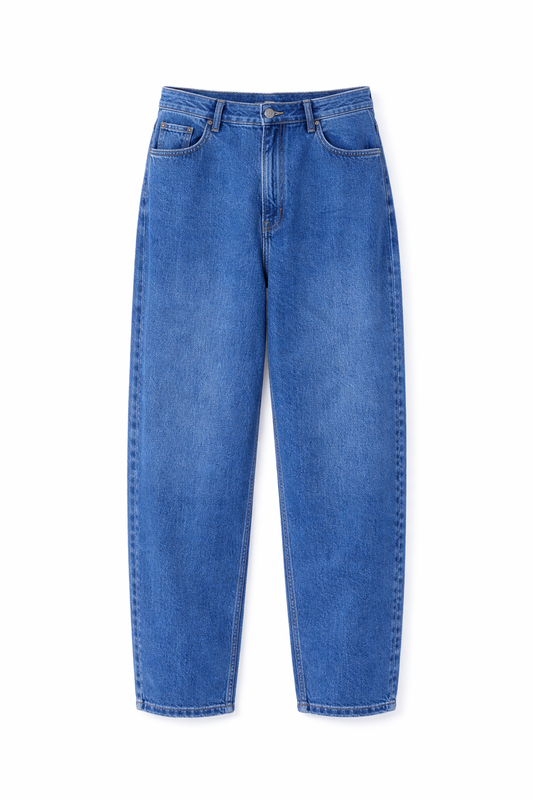 CROPPED BAGGY DENIM