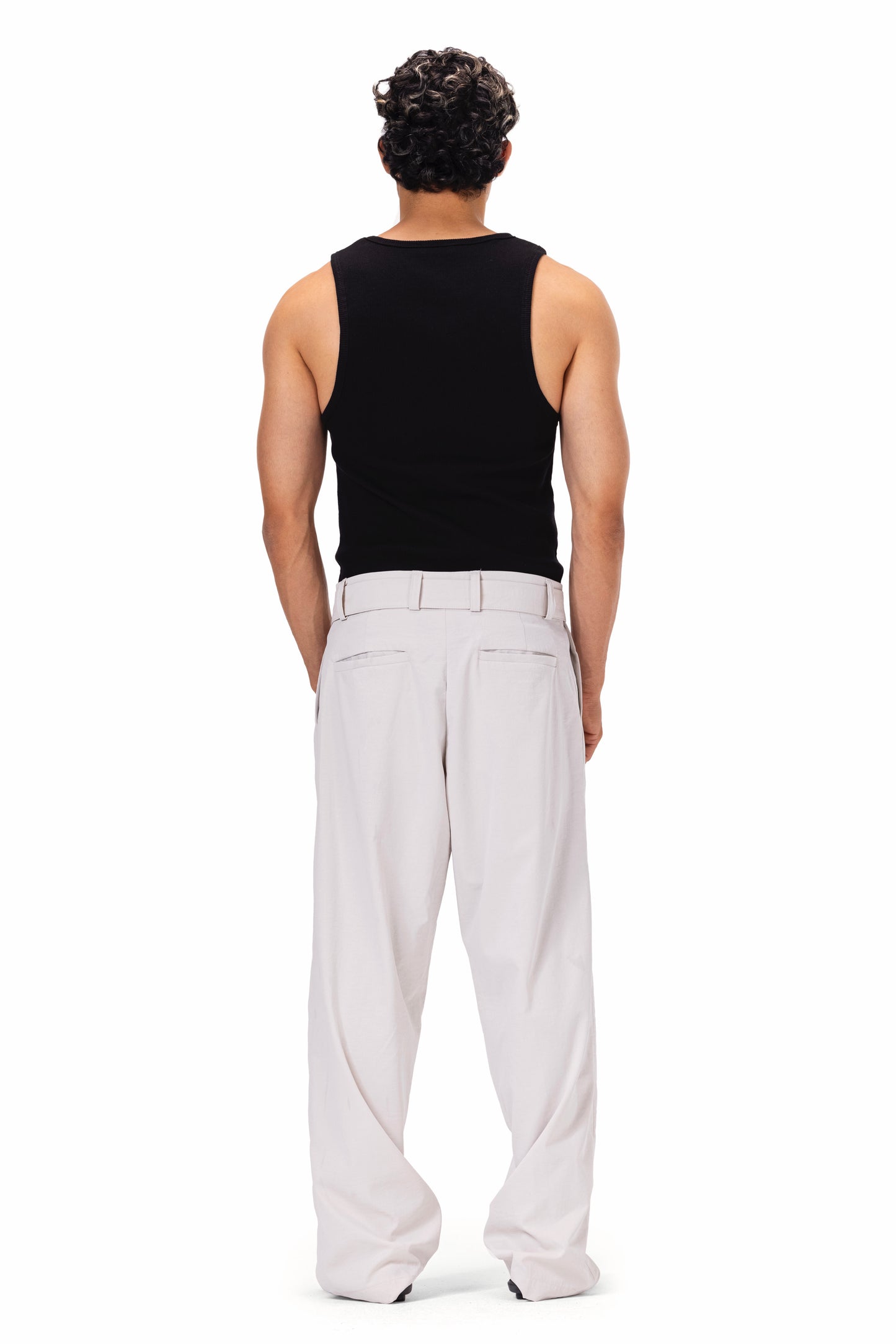 TAILORED PANTS (WITH BELT)