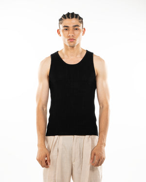 Knitted tank top