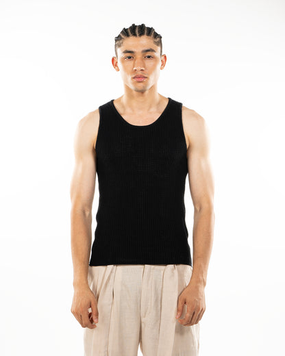 Knitted tank top