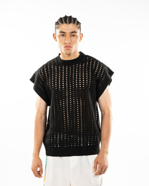 Knitted vest